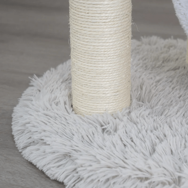 Cozy 3-Level PetPals Rock View Cat Tree with Teaser Toy
