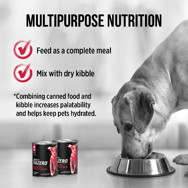 Nutrience SubZero Prairie Red Grain - Free Pate Canned Dog Food, Ideal for Pairing with Kibble
