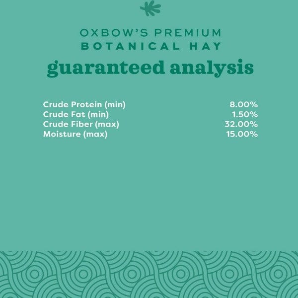 15oz Oxbow Premium Botanical Hay with Irresistible Herbs
