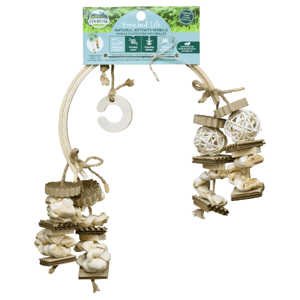 Oxbow Enriched Life Natural Activity Mobile - An Ideal Pet Enrichment Toy