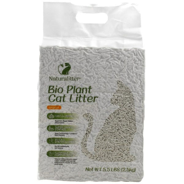 Naturalitter Original Bio Plant-based Cat Litter - A Natural Solution for Your Feline Friends