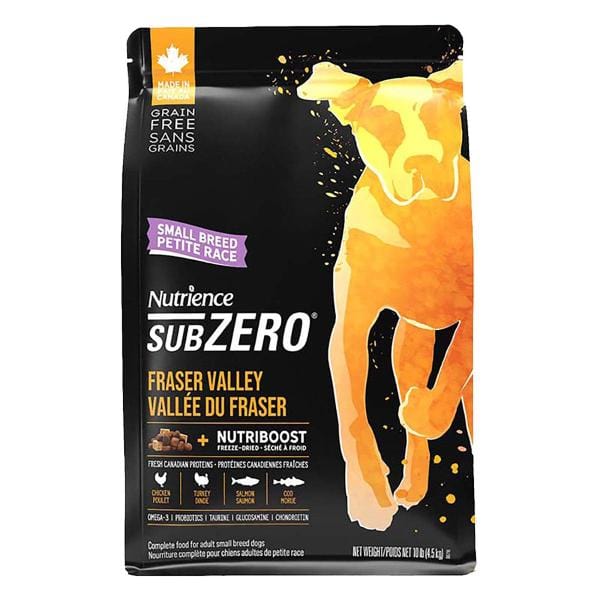 Nutrience SubZero Fraser Valley High - Quality Dry Dog Food Specially Formulated for Small Breeds