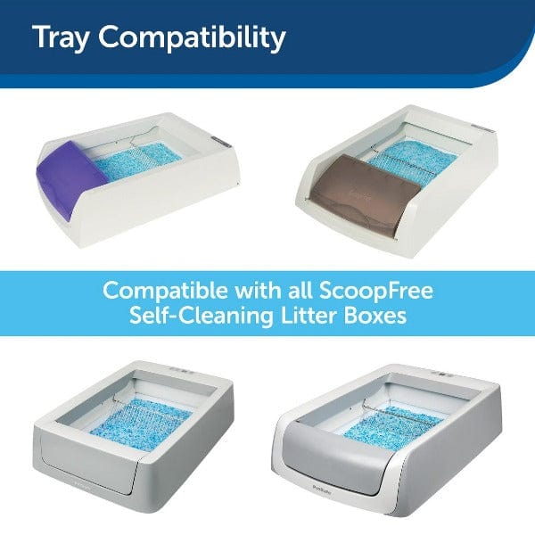 PetSafe ScoopFree Disposable Replacement Litter Trays for Cat Litter Boxes