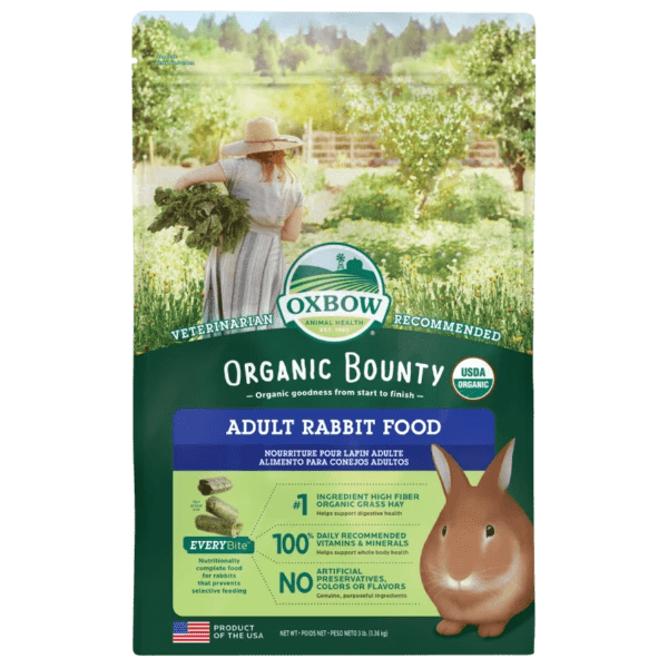 Oxbow Organic Complete Nutrition Adult Rabbit Food