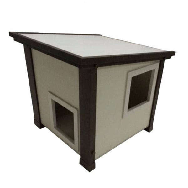 New Age Pet Eco-Friendly Outdoor Cat Shelter with 10-Year Warranty