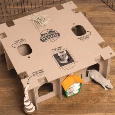 Oxbow Enriched Life Customizable and Interactive Pet Play Place