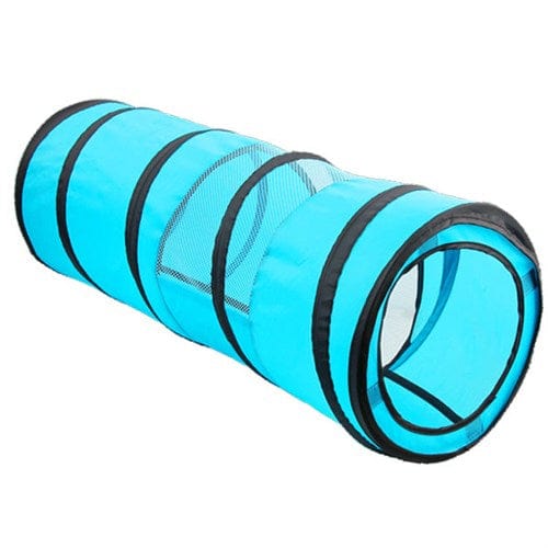Pawise Foldable Pop Up Play Tunnel for Small Pets
