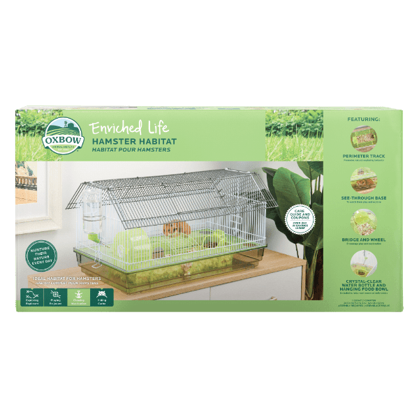 Oxbow Enriched Life - Ideal Habitat for Small Breed Hamsters