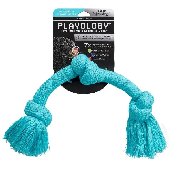Playology High - Performance Dri - Tech Rope Toy for Dogs