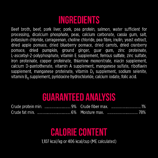 Nutrience SubZero Prairie Red Grain - Free Pate Canned Dog Food, Ideal for Pairing with Kibble