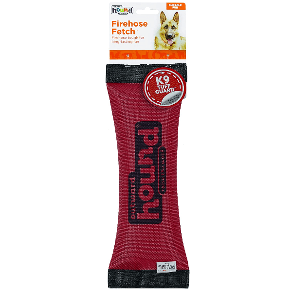 Outward Hound Durable Fire Hose Material Fetching Dog Toy for Interactive Play