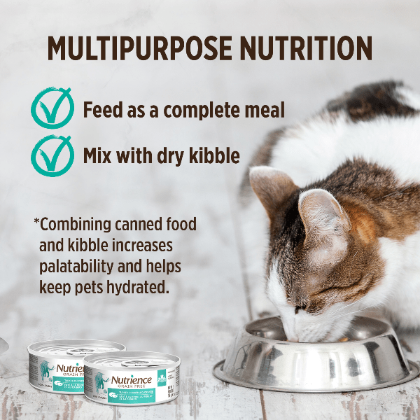 Nutrience Grain-Free Canned Cat Food with Turkey, Chicken & Duck Pate