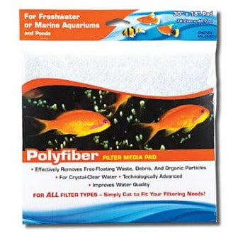 Penn Plax Poly Fiber Pad - Cut-to-Fit, 30 x 18 Inches