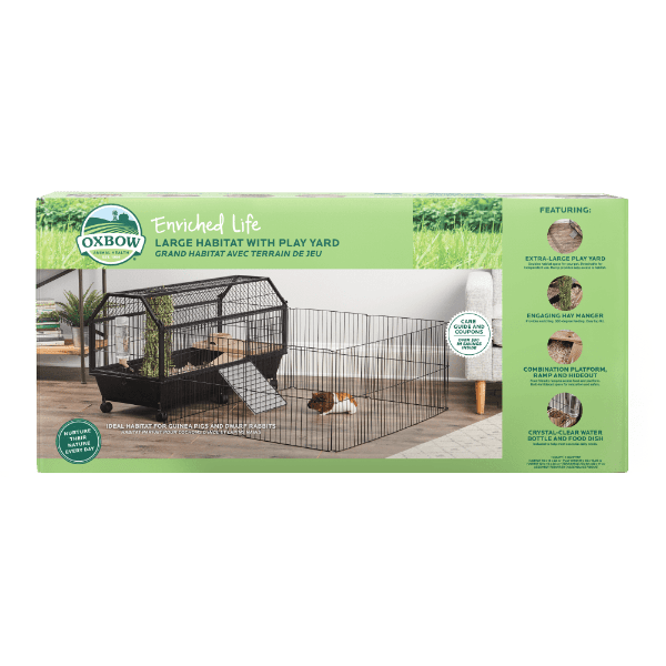 Oxbow Enriched Life - Spacious Habitat for Rabbits and Guinea Pigs