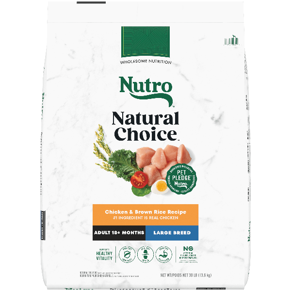 Nutro Natural Choice Premium Large Breed Adult Dry Dog Food with Chicken & Brown Rice