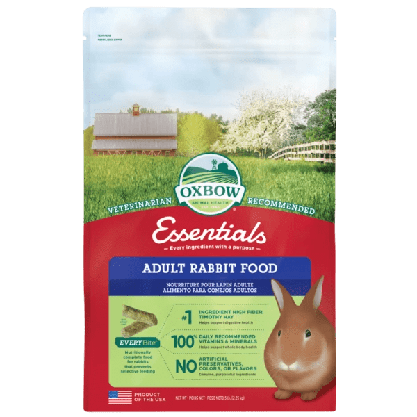 Oxbow Premium Adult Rabbit Food for a Healthy & Active Life