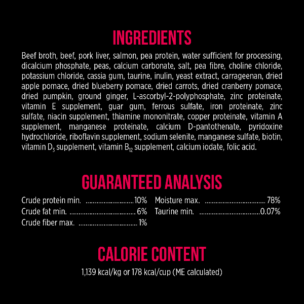 Nutrience SubZero Prairie Red Flavored Pâté Style Canned Cat Food