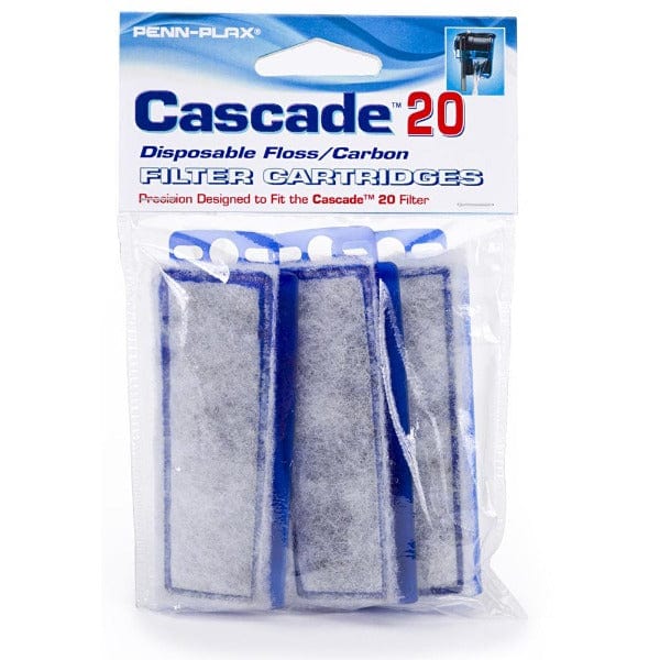 Penn Plax High - Performance 3 - Pack Cascade 20 Filter Cartridges