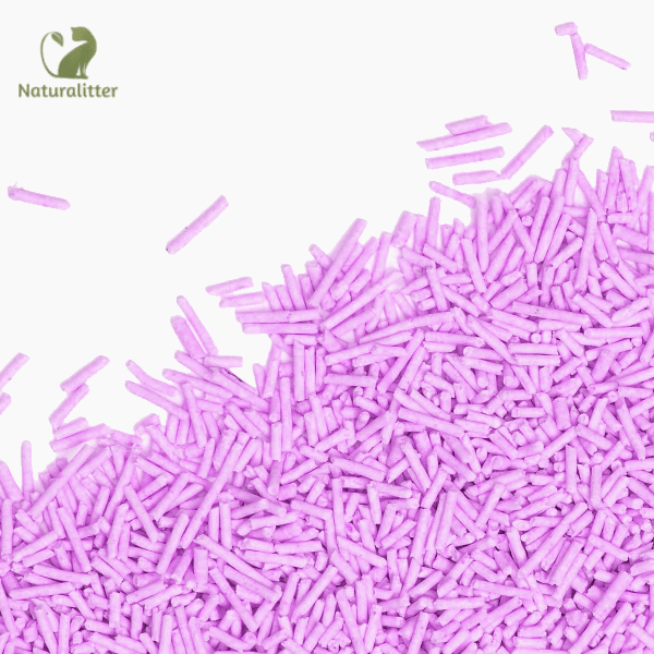 Naturalitter Organic Plant-Based Cat Litter with Lavender Scent