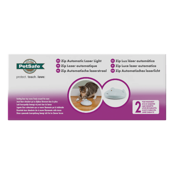 PetSafe Automatic Spinning and Whirling Zip Laser Light Toy for Cats
