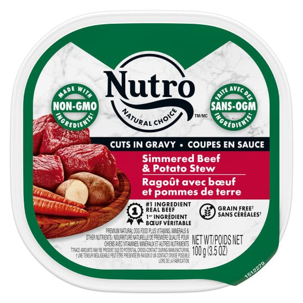 Nutro Grain - Free Simmered Beef & Potato Stew Cuts in Gravy Wet Dog Food