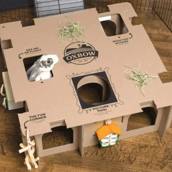Oxbow Enriched Life Customizable and Interactive Pet Play Place