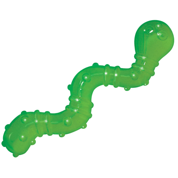 Petstages Orkakat Wiggle Worm: Durable, Catnip - Infused Dental Cat Toy