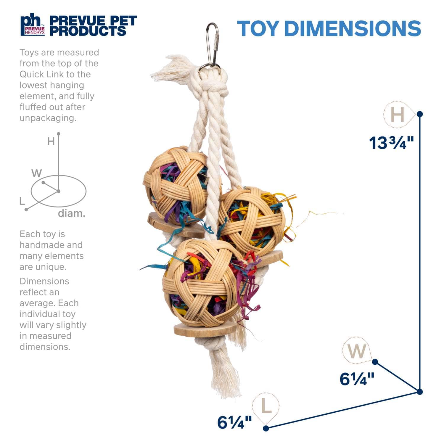 Prevue Pet Products Interactive Cluster of Fun Bird Entertainment Toy