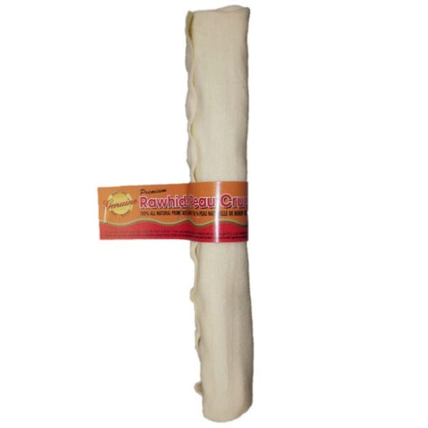 Top - Quality Natural White Rawhide Roll for Retrievers