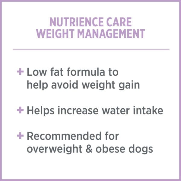 Nutrience Care Plus Canned Dog Food for Weight Management
