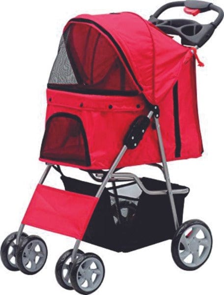 Pawise Collapsible Pet Stroller for Easy Walks with Small Pets