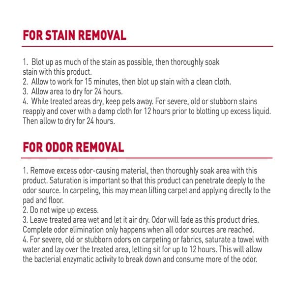 Nature's Miracle Pet Stain and Odor Remover Solution for Dogs