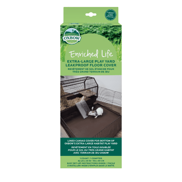 Oxbow Enriched Life - Non - Leaking Play Yard Floor Cover for Small Pets