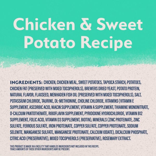 Natural Balance Adult Dry Dog Food - Limited Ingredient Chicken & Sweet Potato Recipe