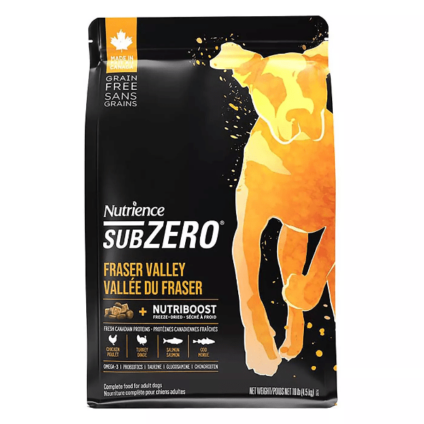 Nutrience SubZero Fraser Valley Premium High - Protein Dry Dog Food