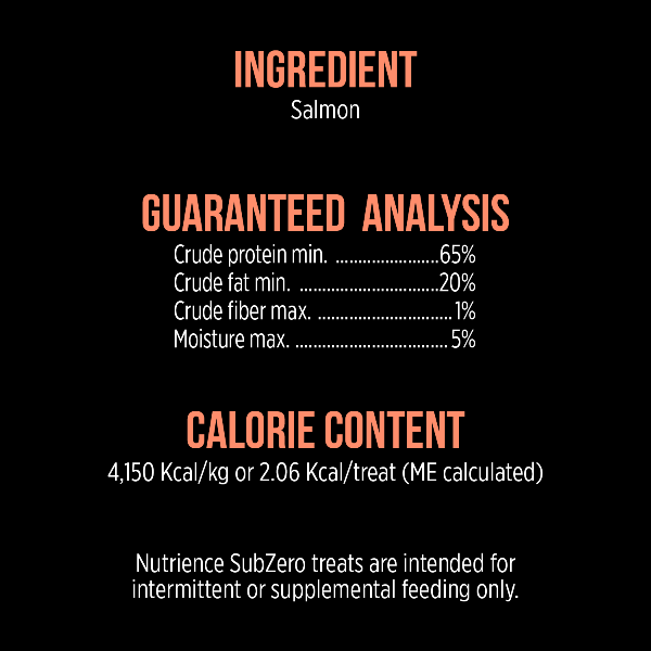Nutrience Freshly Freeze-Dried Salmon Treats for Cats