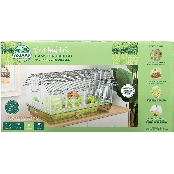 Oxbow Enriched Life - Ideal Habitat for Small Breed Hamsters