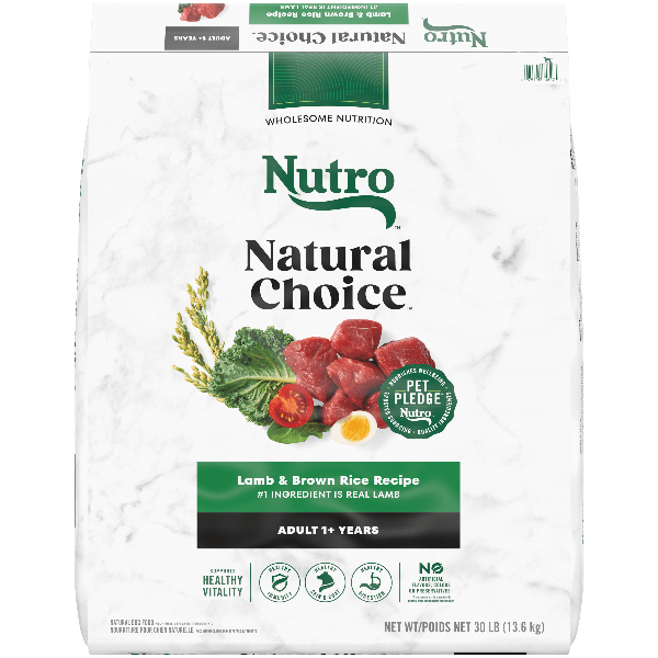 Nutro Natural Choice Adult Dry Dog Food with Lamb & Brown Rice