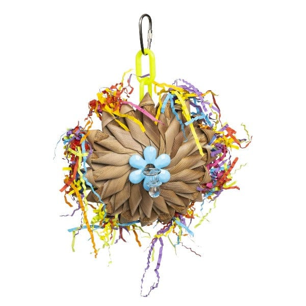 Prevue Pet Products Playfuls™ Interactive Preening Wheel Bird Toy for Small to Medium - Sized Birds