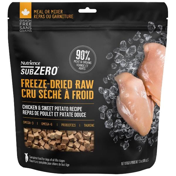 Nutrience Premium Freeze-Dried Raw Chicken & Sweet Potato Dog Food with Canadian Ingredients
