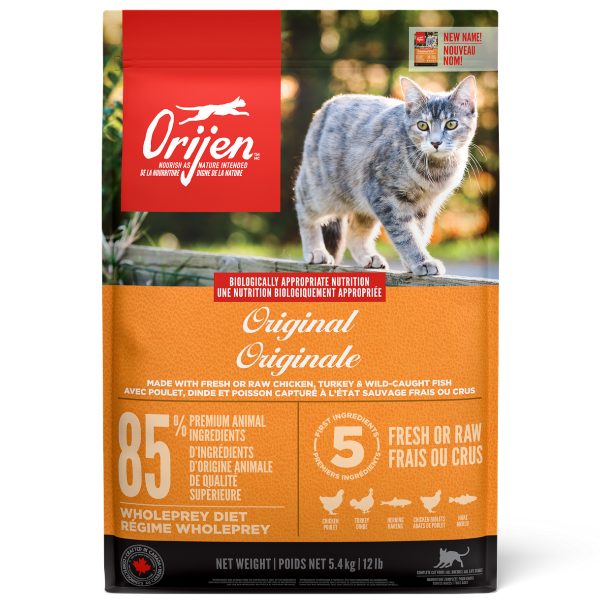 Orijen High - Protein Original Dry Cat Food for Optimal Feline Health
