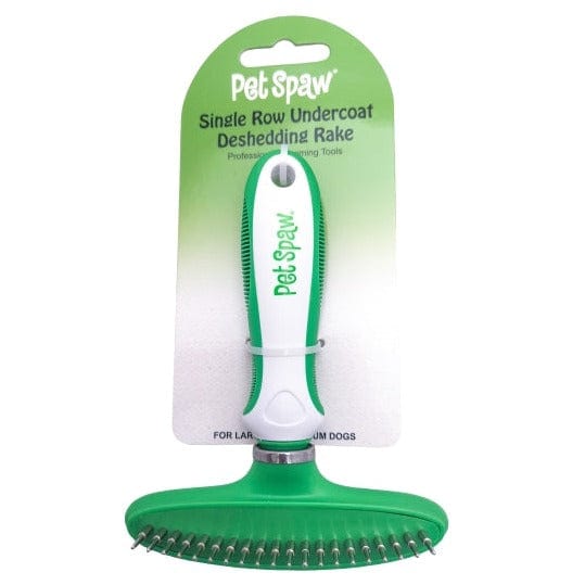 Comfortable Pet Spaw Undercoat Deshedding Rake for Single - Row Hair Removal