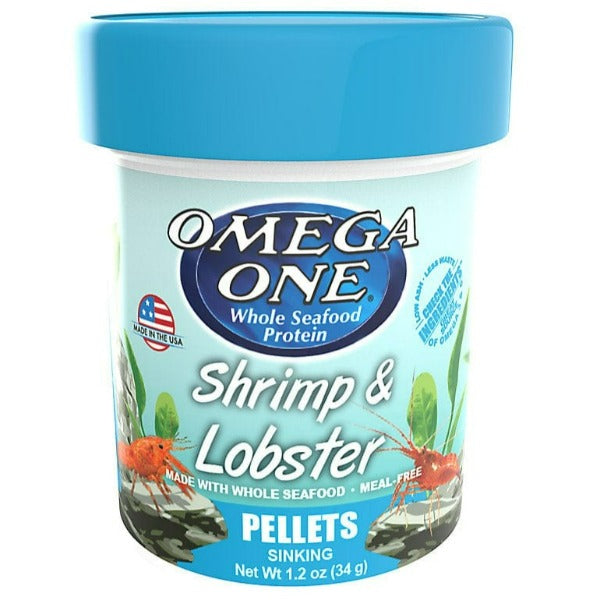 Omega One Premium Alaskan Salmon & Whole Herring Shrimp & Lobster Pellets