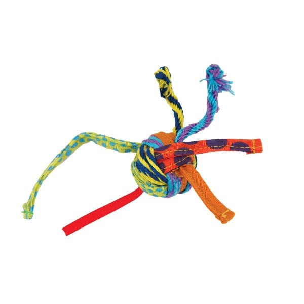 Petstages Tons of Tails Colorful Dental Cat Chew Toy for Kitty Entertainment