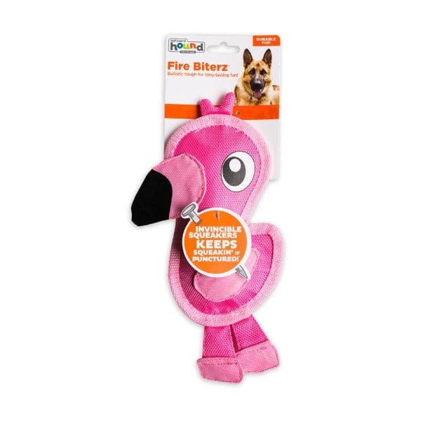 Outward Hound Durable Fire Biterz Tropical Dog Fetch Toys