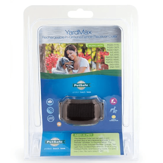PetSafe Rechargeable In - Ground Fence Receiver Collar for YardMax System - Ideal Pet Accessory