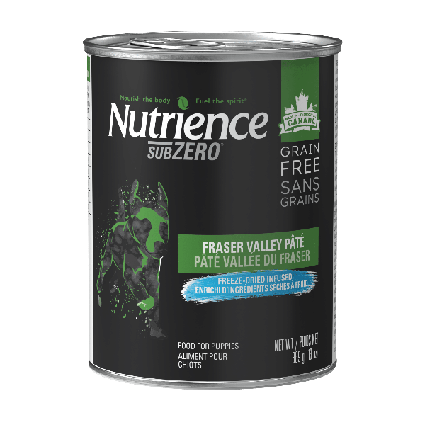 Nutrience SubZero Fraser Valley Canned Puppy Food - Grain - Free Pâté for Young Canines