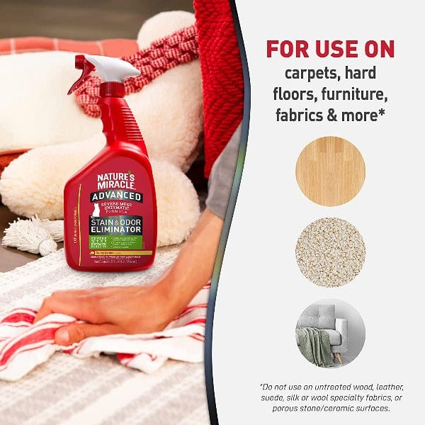 Nature's Miracle Advanced Cat Stain and Odor Remover Solution