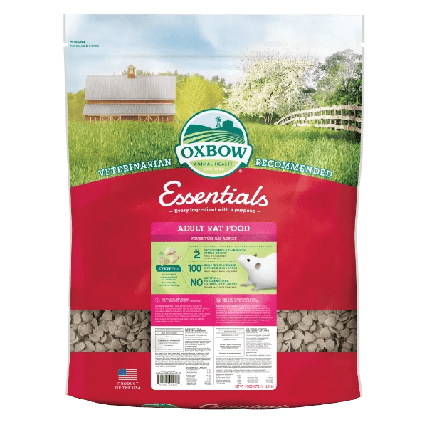 Oxbow Premium Adult Rat Food for a Healthy & Active Life