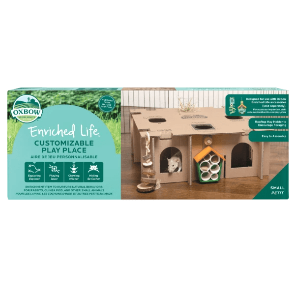 Oxbow Enriched Life Customizable and Interactive Pet Play Place